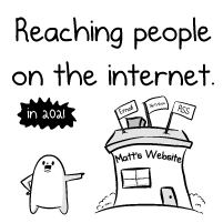 Reaching people on the internet in 2022